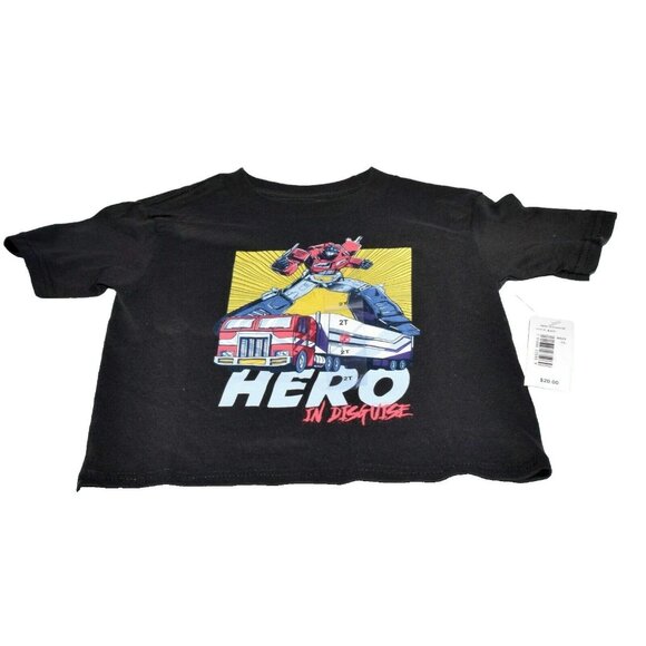 Mad Engine Kids 2T Transformers Optimus Prime Hero in Disguise T-Shirt New - Picture 1 of 2